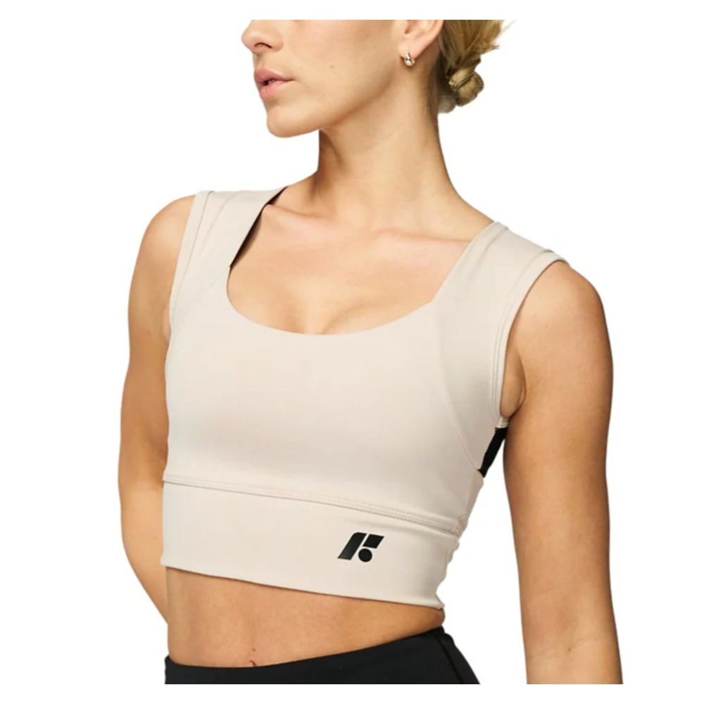 FORME Power Bra 3XL Ecru Posture Correcting Sports Bra Nude